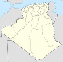 Carte Algérie wilayas